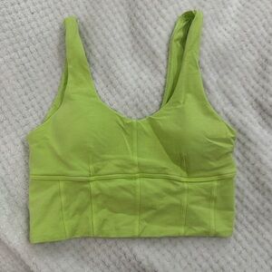 Aerie Bright Green Longline Bra S